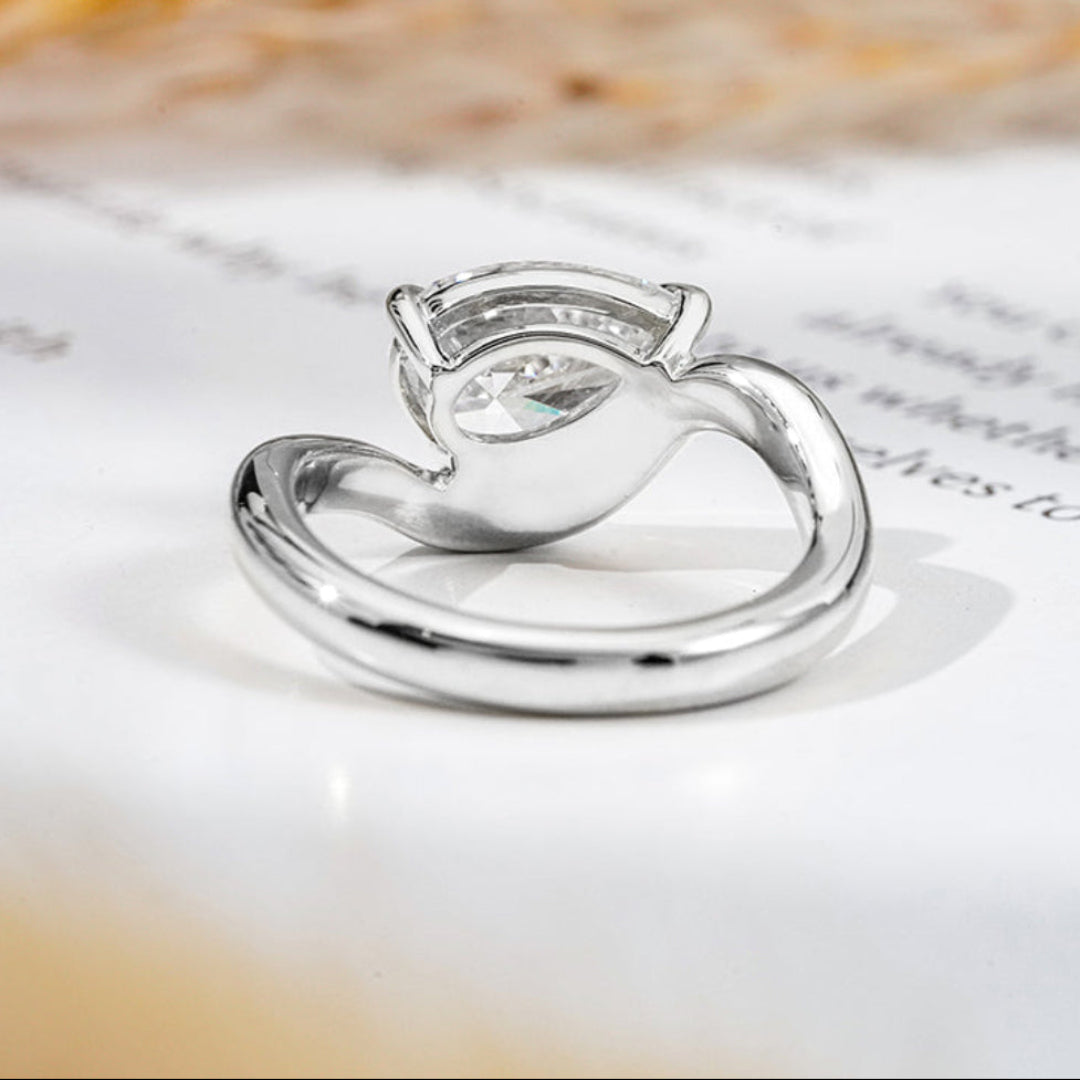 14K Gold  1.0ct Lab Diamond Solitaire Ring