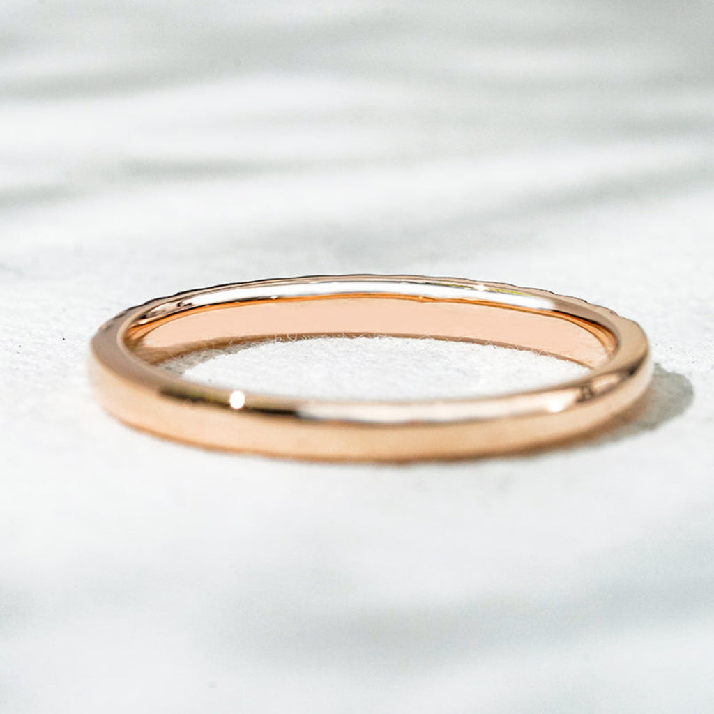 18K Rose Gold Lab Diamond Eternity Ring – 0.26 CTW