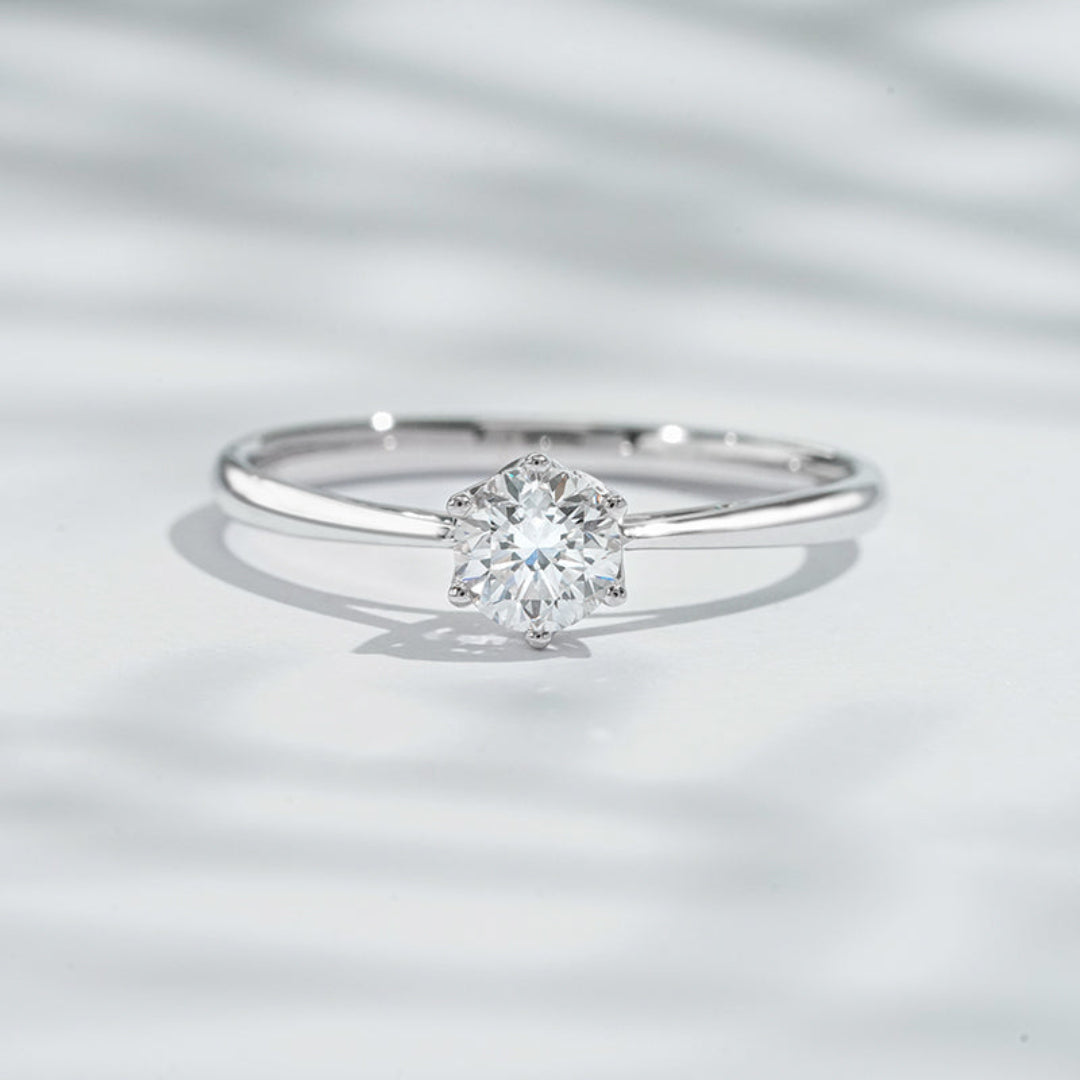 18K Yellow Gold Lab Diamond Stud Earrings – 0.44 CTW