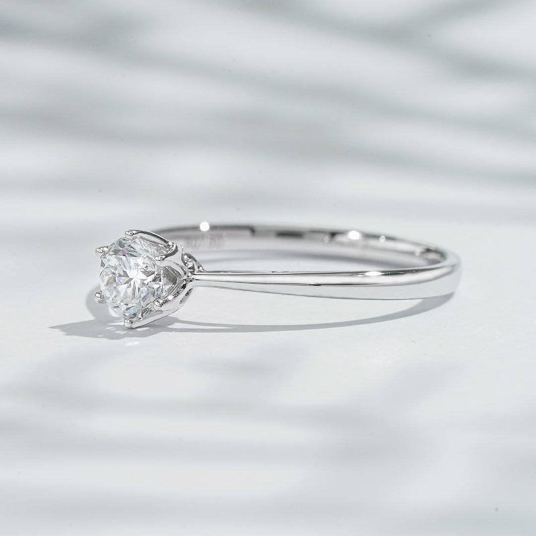 18K Yellow Gold Lab Diamond Stud Earrings – 0.44 CTW