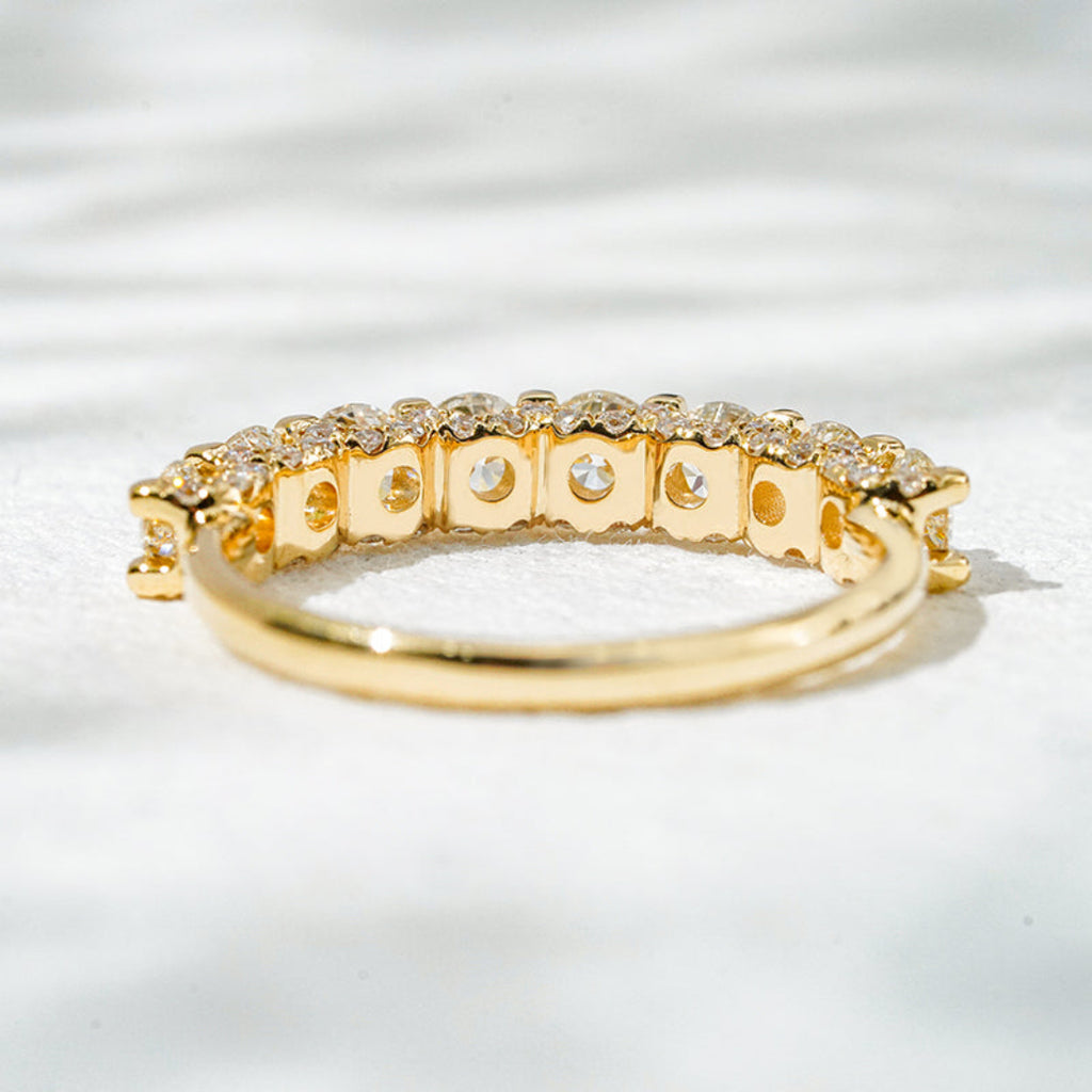18K Yellow Gold Lab Diamond Eternity Ring – 1.43 CTW