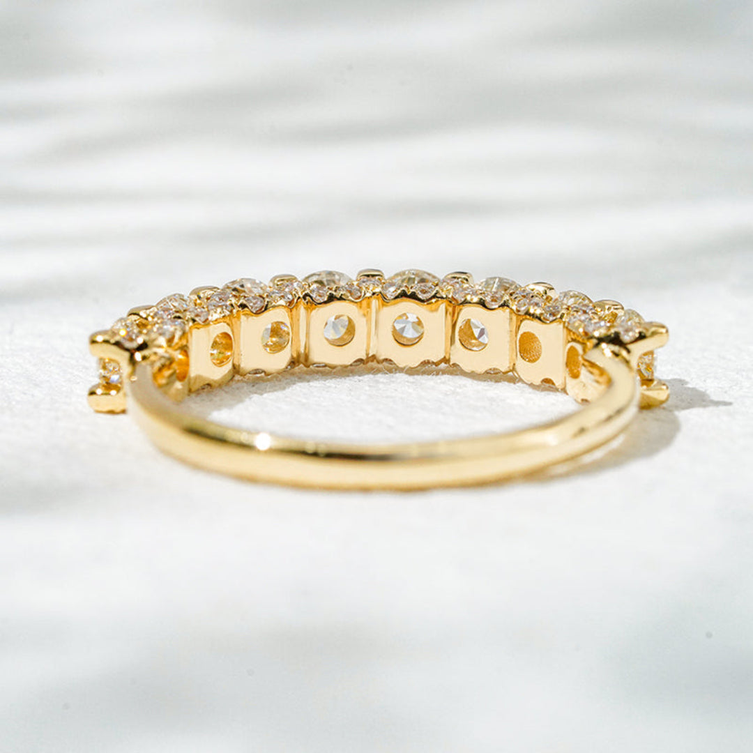 18K Yellow Gold Lab Diamond Eternity Ring – 1.43 CTW