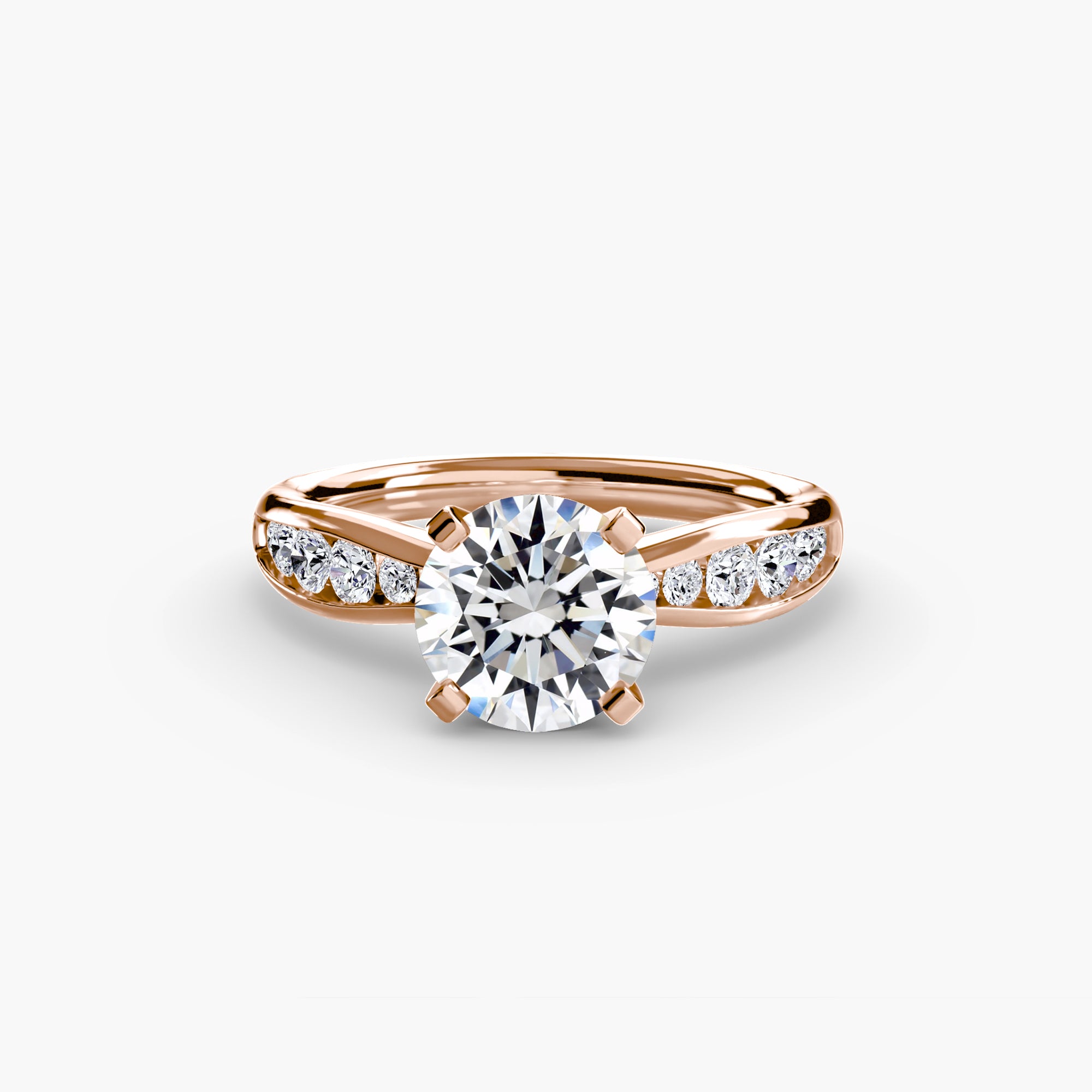 Solitaire with Pavé 3